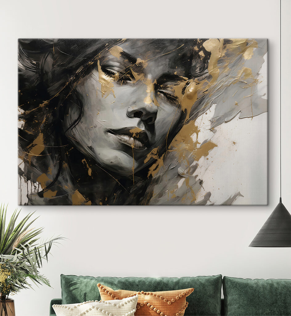 Portret in gouden streken — interieur 4