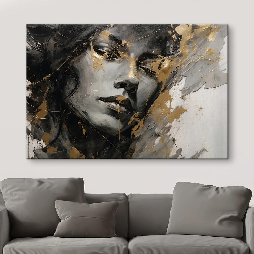 Portret in gouden streken — interieur 6