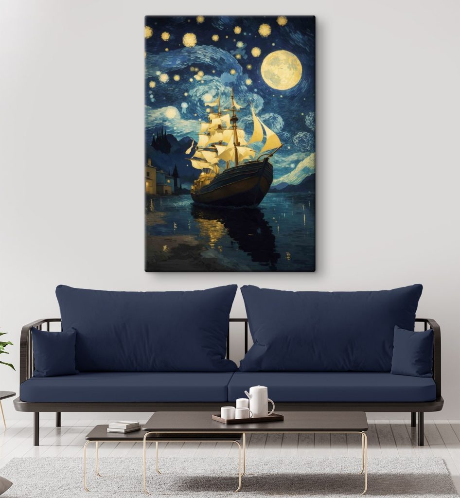 Een zeilschip vol maanlicht — interieur 3