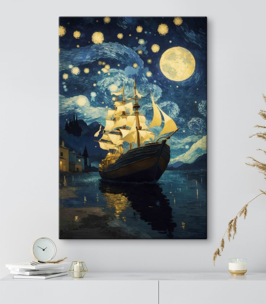 Een zeilschip vol maanlicht — interieur 1
