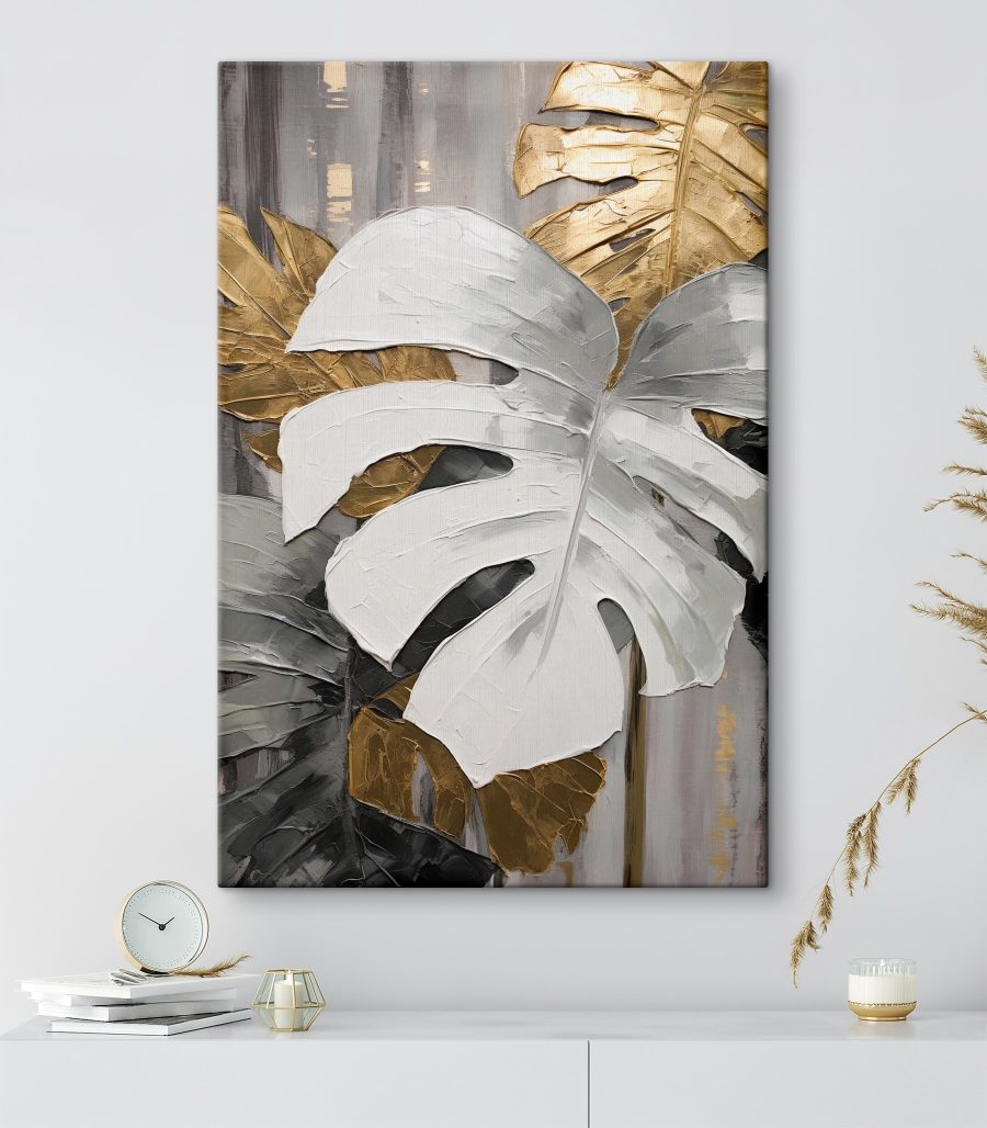 Wit blad met goudnerven — interieur 6