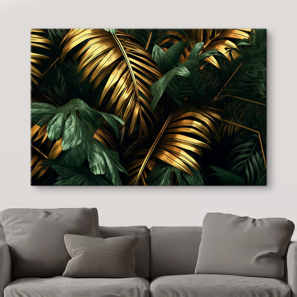 Palmen in gouden schaduw — interieur 4