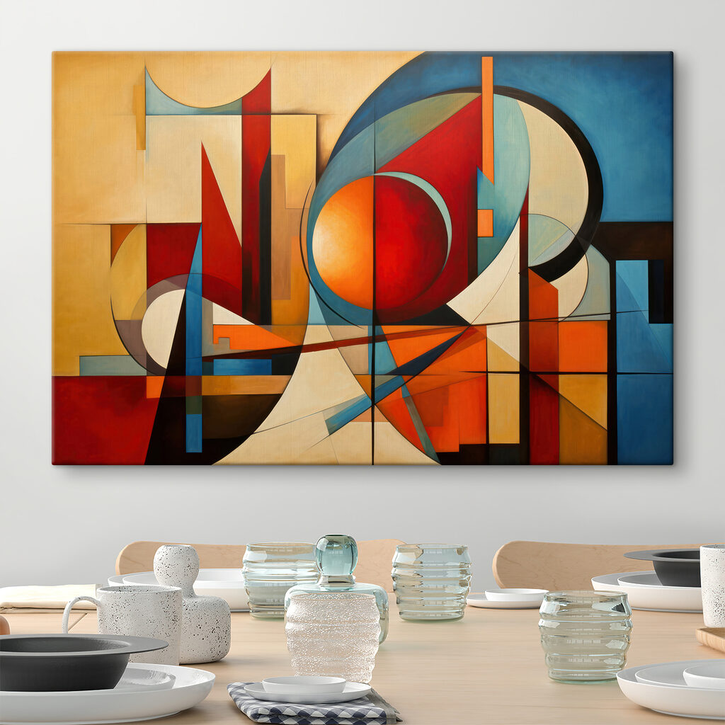 Een stad van kleurvlakken — interieur 6