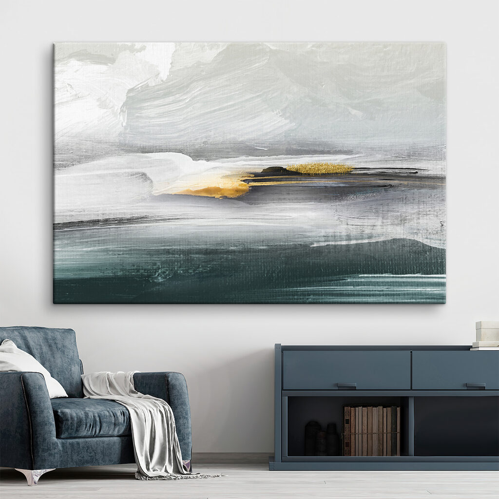 Een schilderij van een landschap — interieur 3