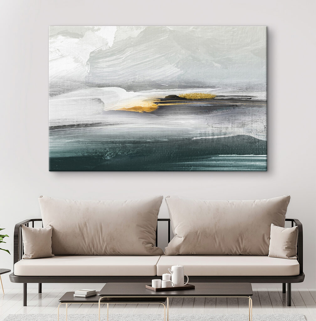 Een schilderij van een landschap — interieur 6