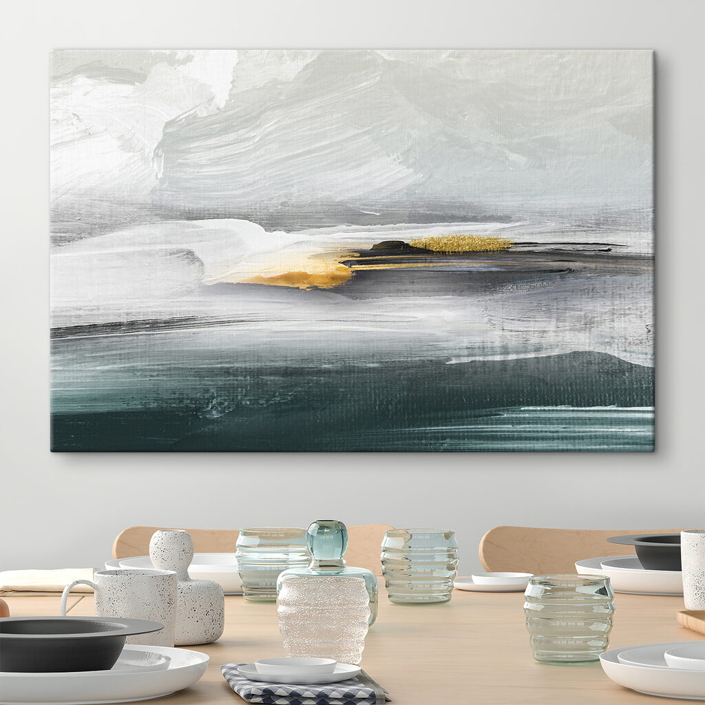 Een schilderij van een landschap — interieur 1