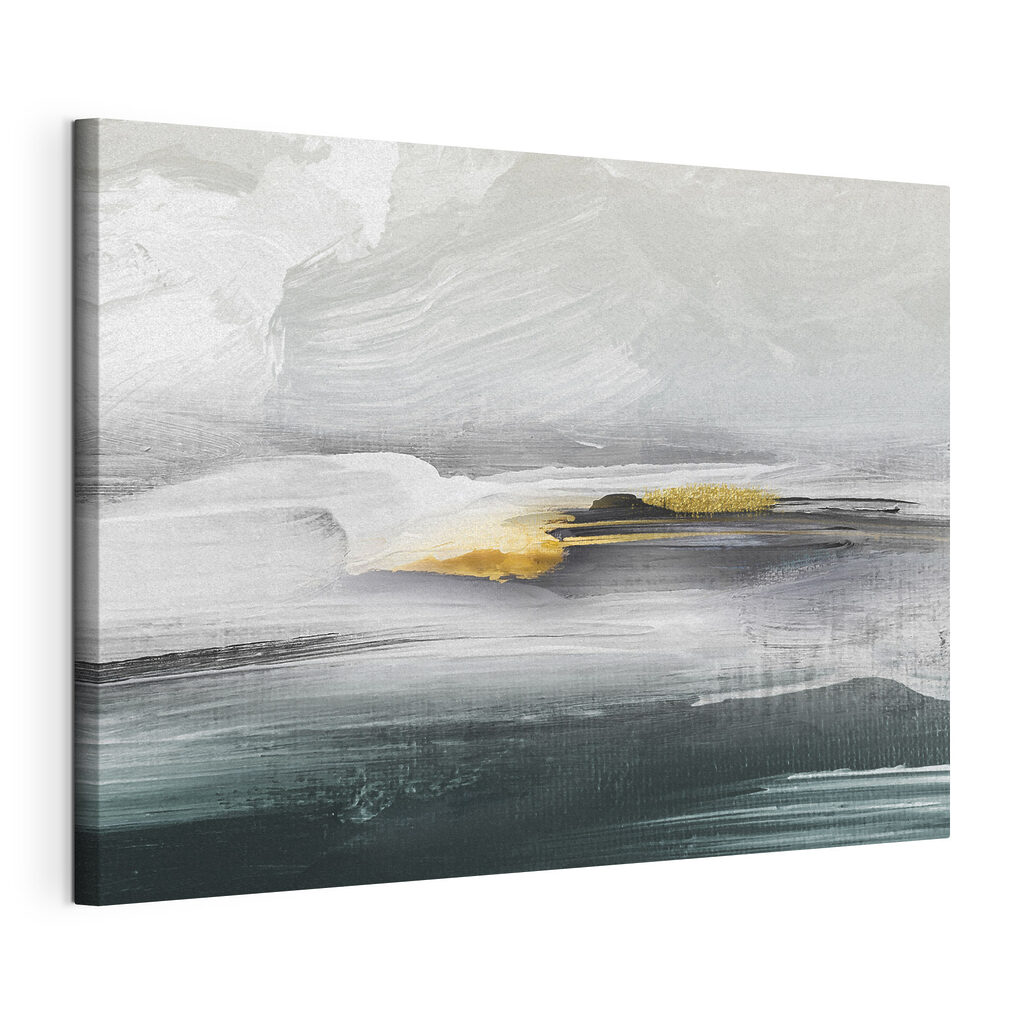 Een schilderij van een landschap — productweergave