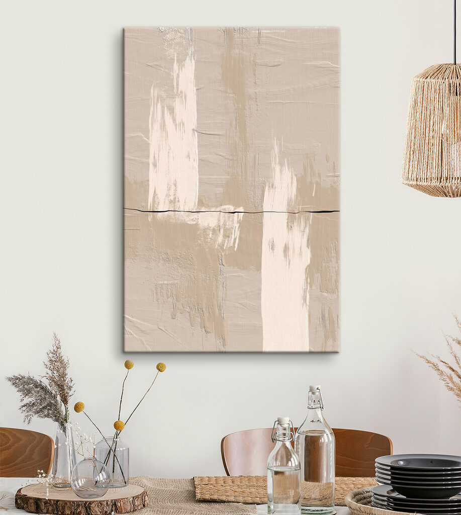 Lichte streken op zandtinten — interieur 4