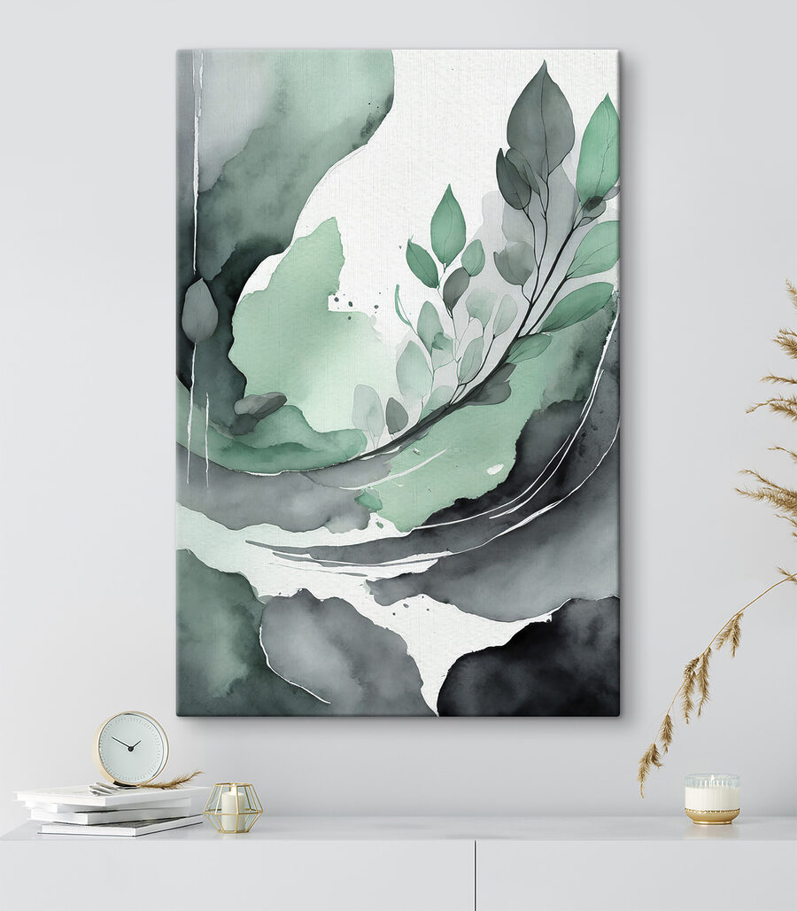 Takjes in groene stroming — interieur 2