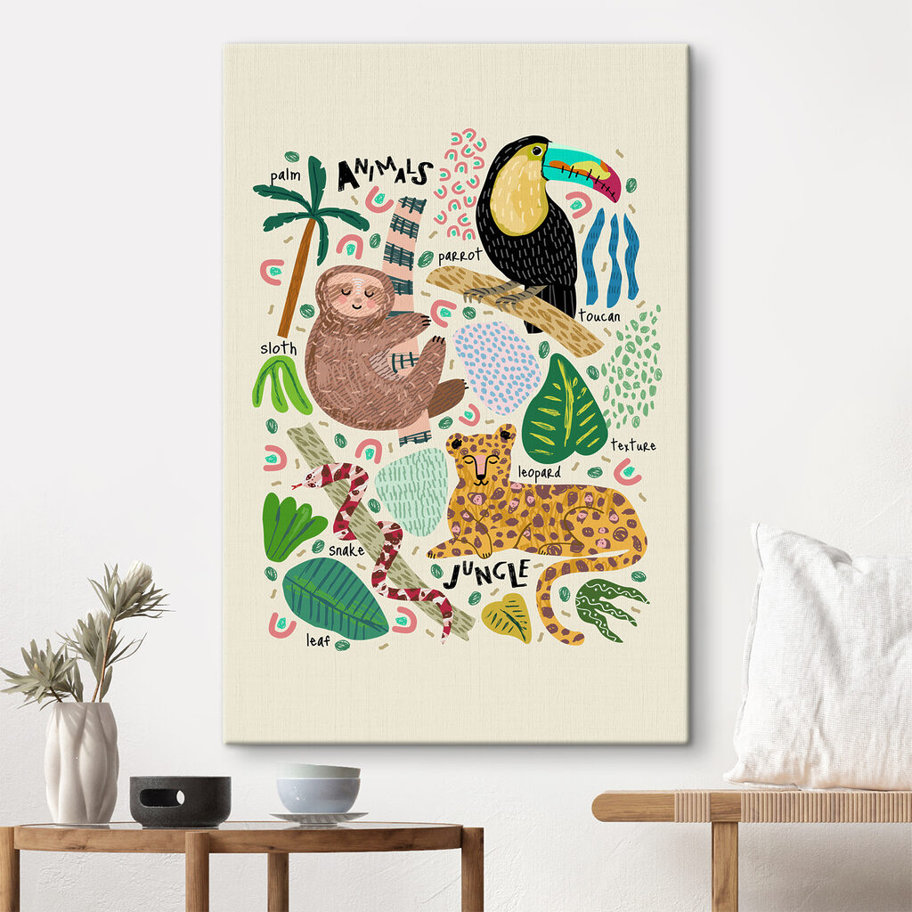 Jungle vol kleine ontdekkingen — interieur 1