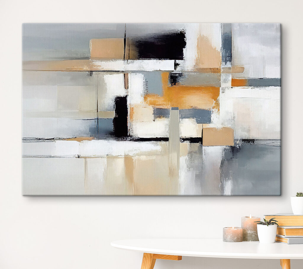 Een kruispunt van vlakken — interieur 1