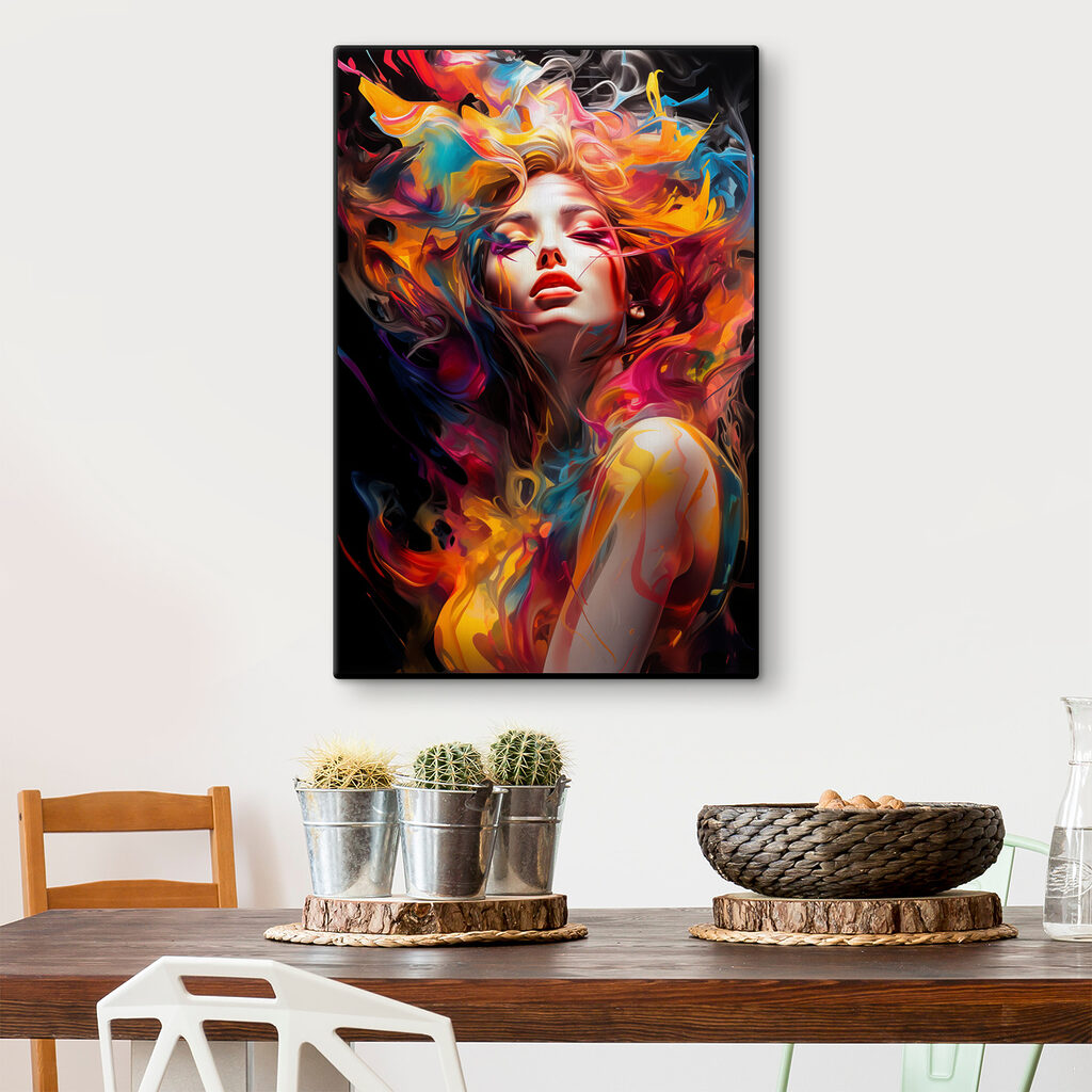 Haar wordt een kleurvlam — interieur 2