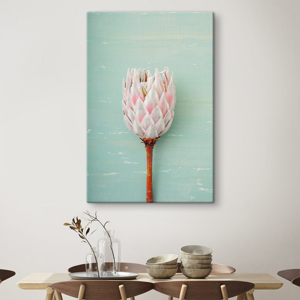 Een knop op muntgroen — interieur 3
