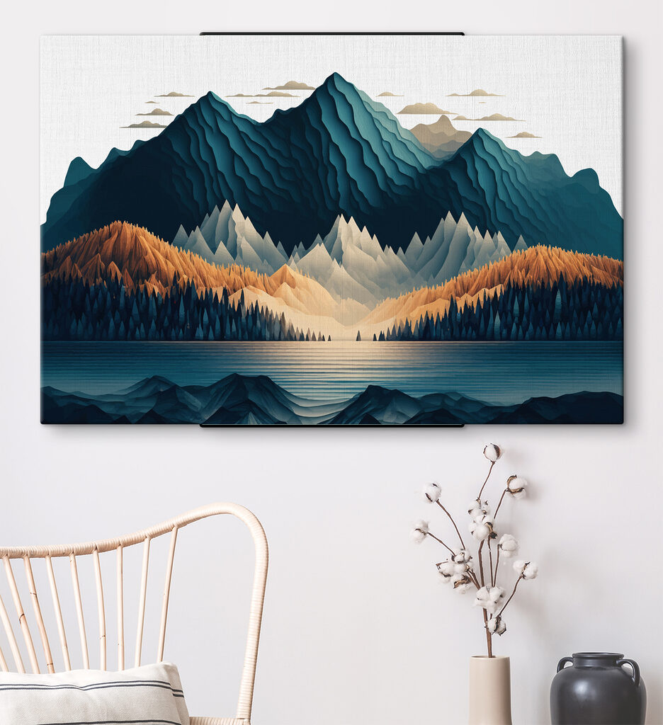Een bergmeer in lagen — interieur 2