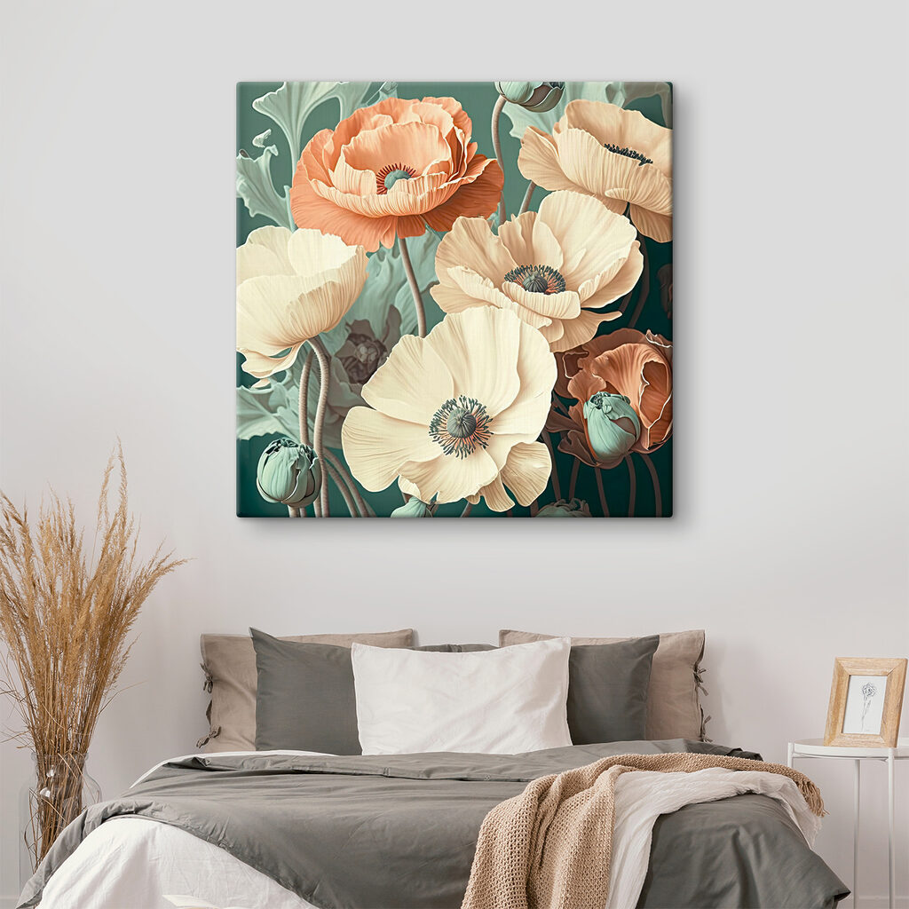 Bloemen in gedempte tinten — interieur 2