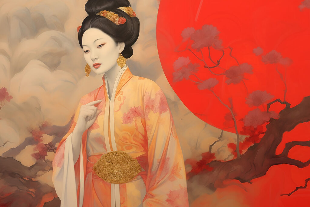 Een kimono voor avondrood — volledig ontwerp
