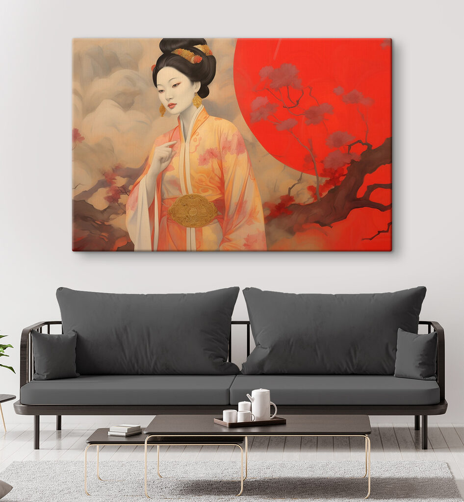 Een kimono voor avondrood — interieur 3