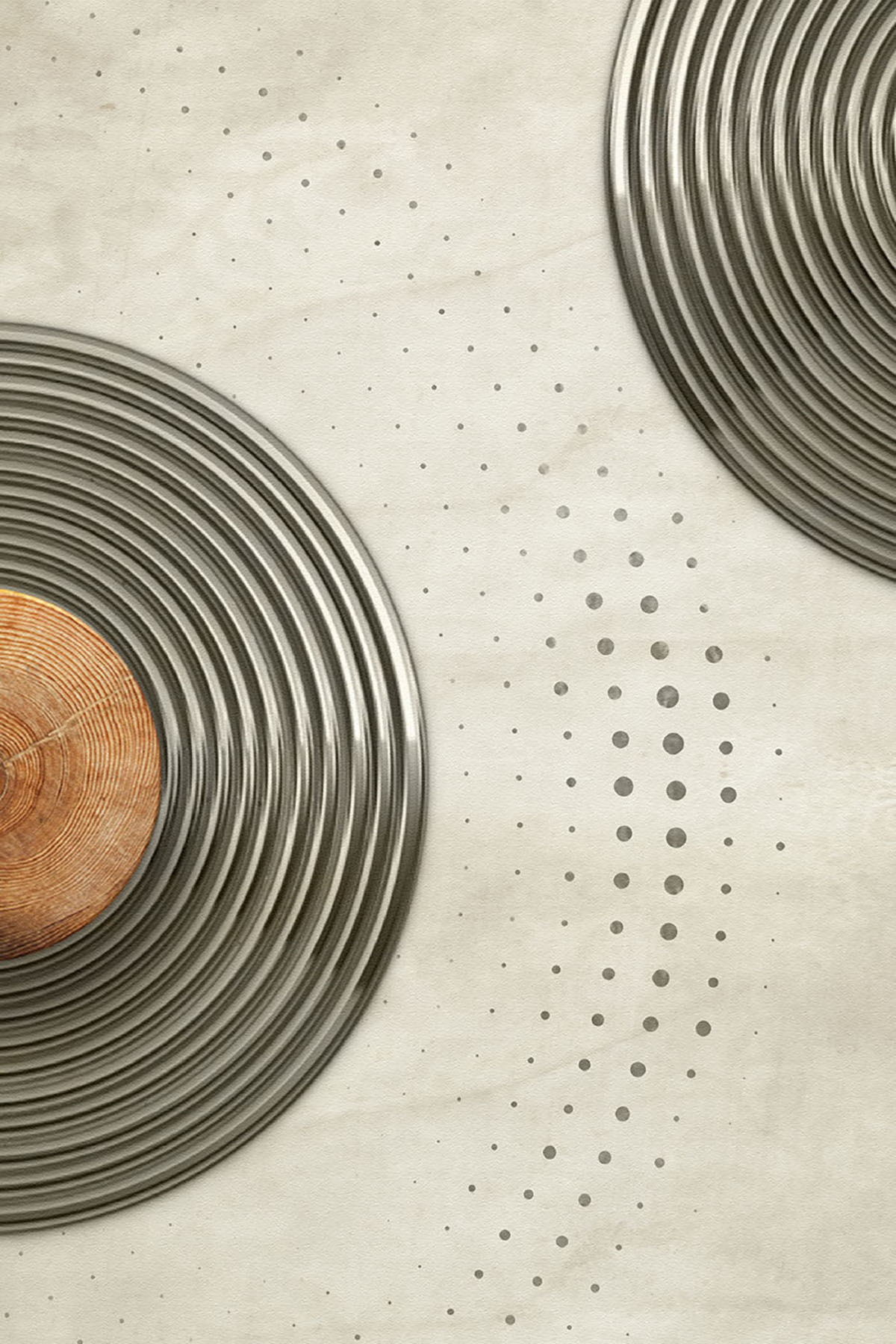 Een halve cirkel draait — volledig ontwerp