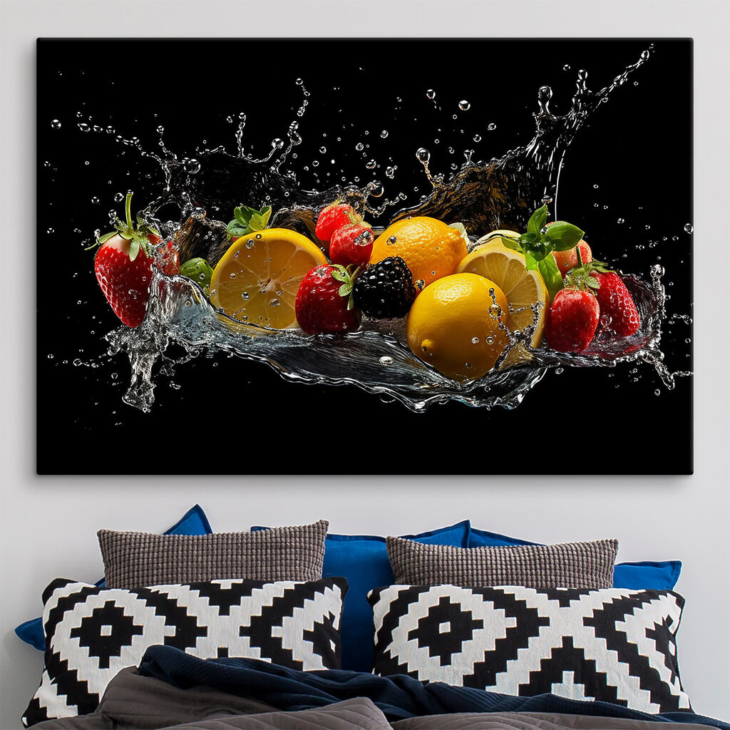 Fruit in een plons — interieur 2