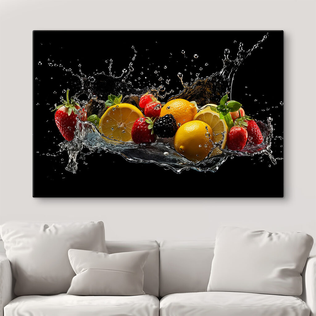 Fruit in een plons — interieur 4