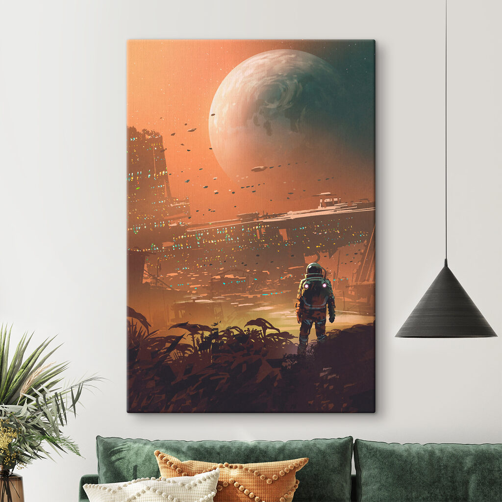 Bezoek aan verre planeten — interieur 1