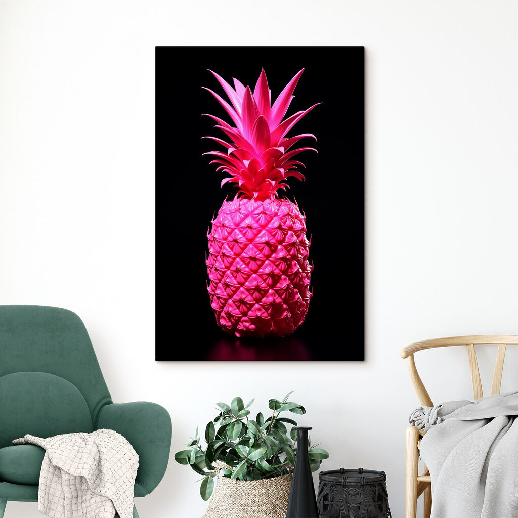 Ananas in felroze — interieur 4