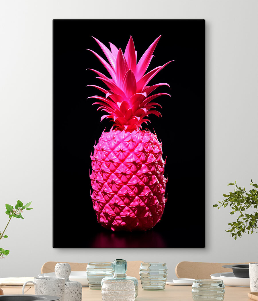 Ananas in felroze — interieur 2