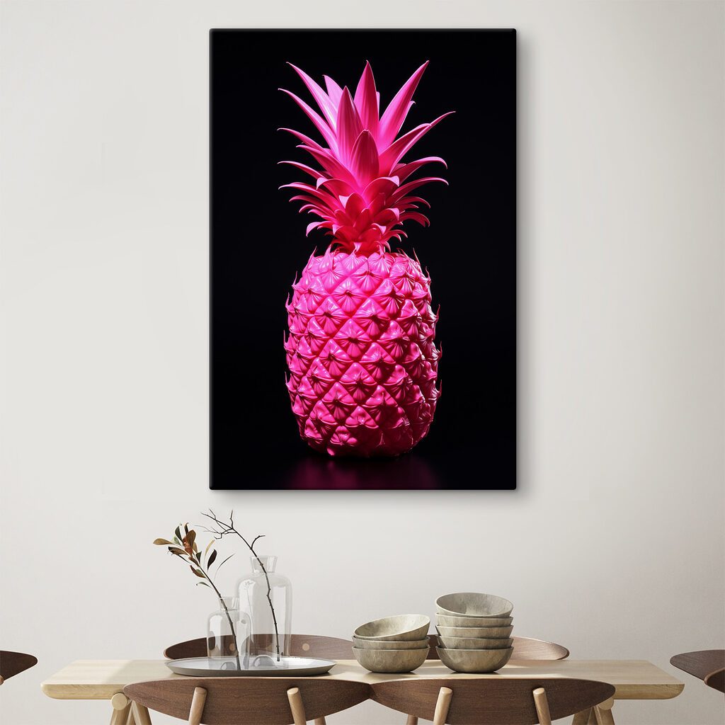 Ananas in felroze — interieur 3