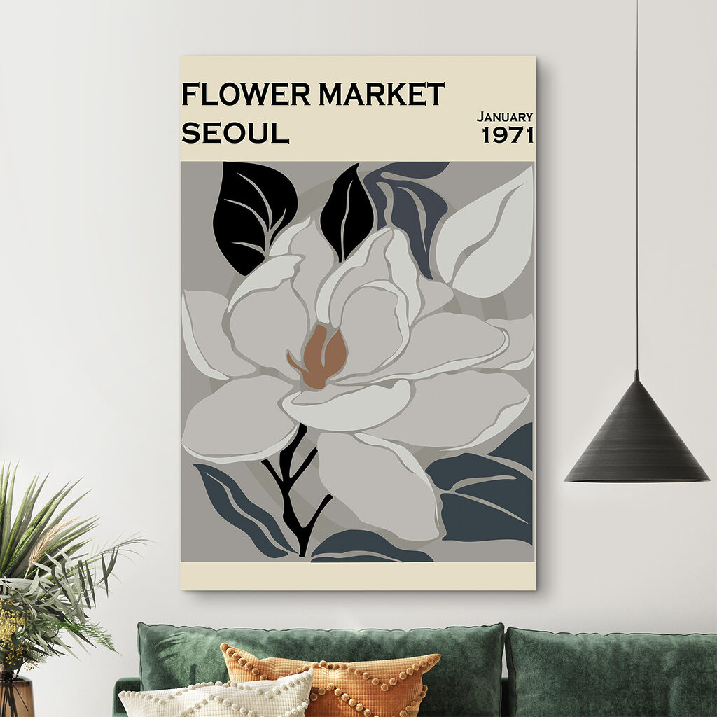 Bloemenmarkt van Seoul — interieur 1