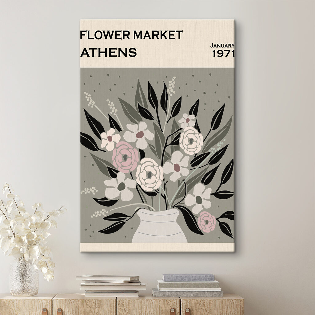 Bloemenmarkt van Athene — interieur 1