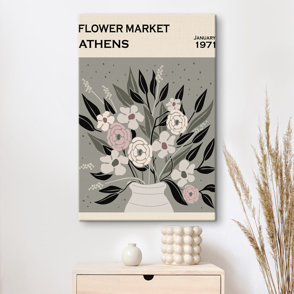 Bloemenmarkt van Athene — interieur 2