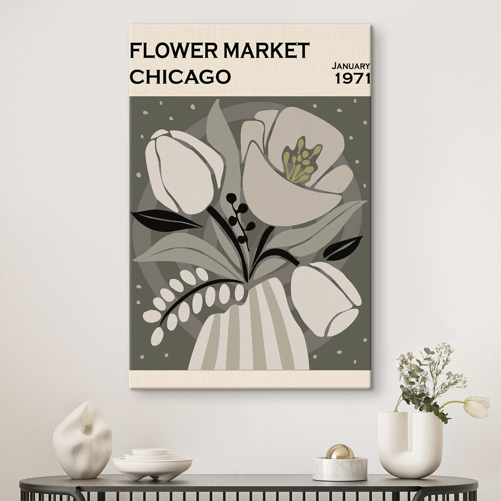 Bloemenmarkt van Chicago — interieur 1