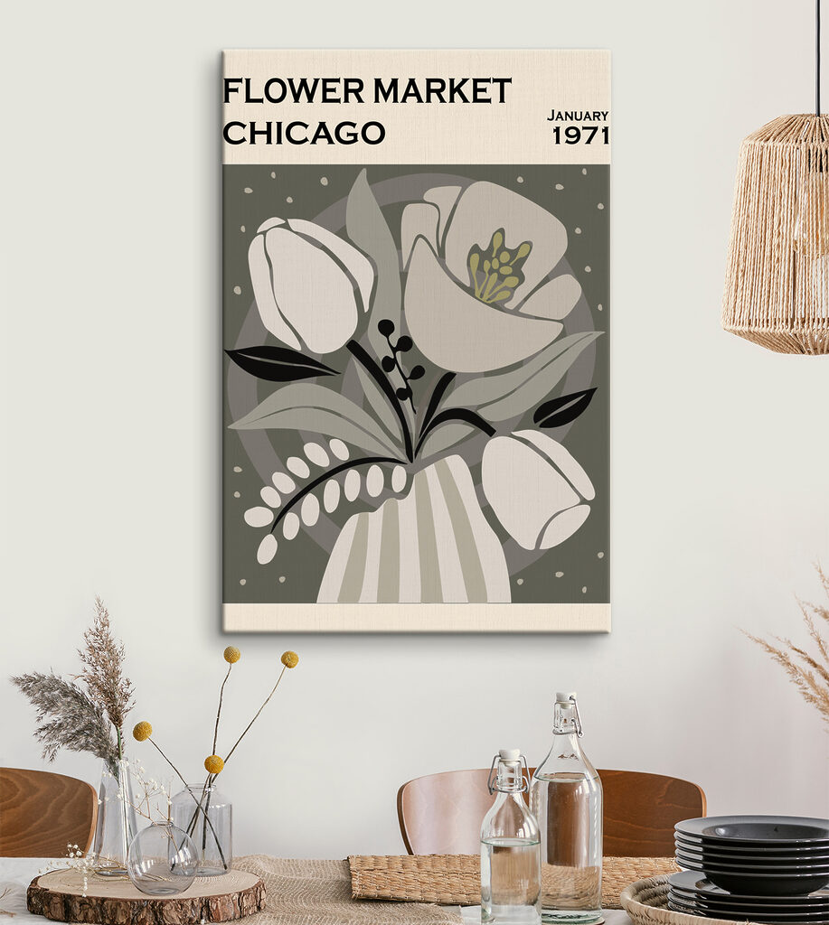 Bloemenmarkt van Chicago — interieur 3