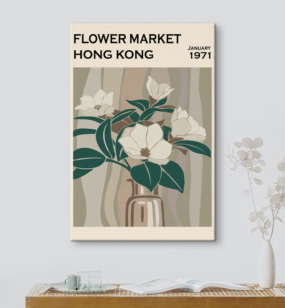 Bloemenmarkt van Hongkong — interieur 3