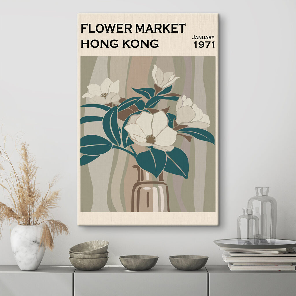 Bloemenmarkt van Hongkong — interieur 1