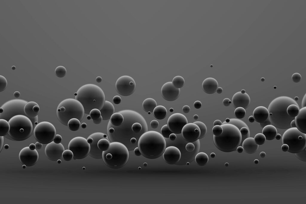 Een wolk van bollen — volledig ontwerp