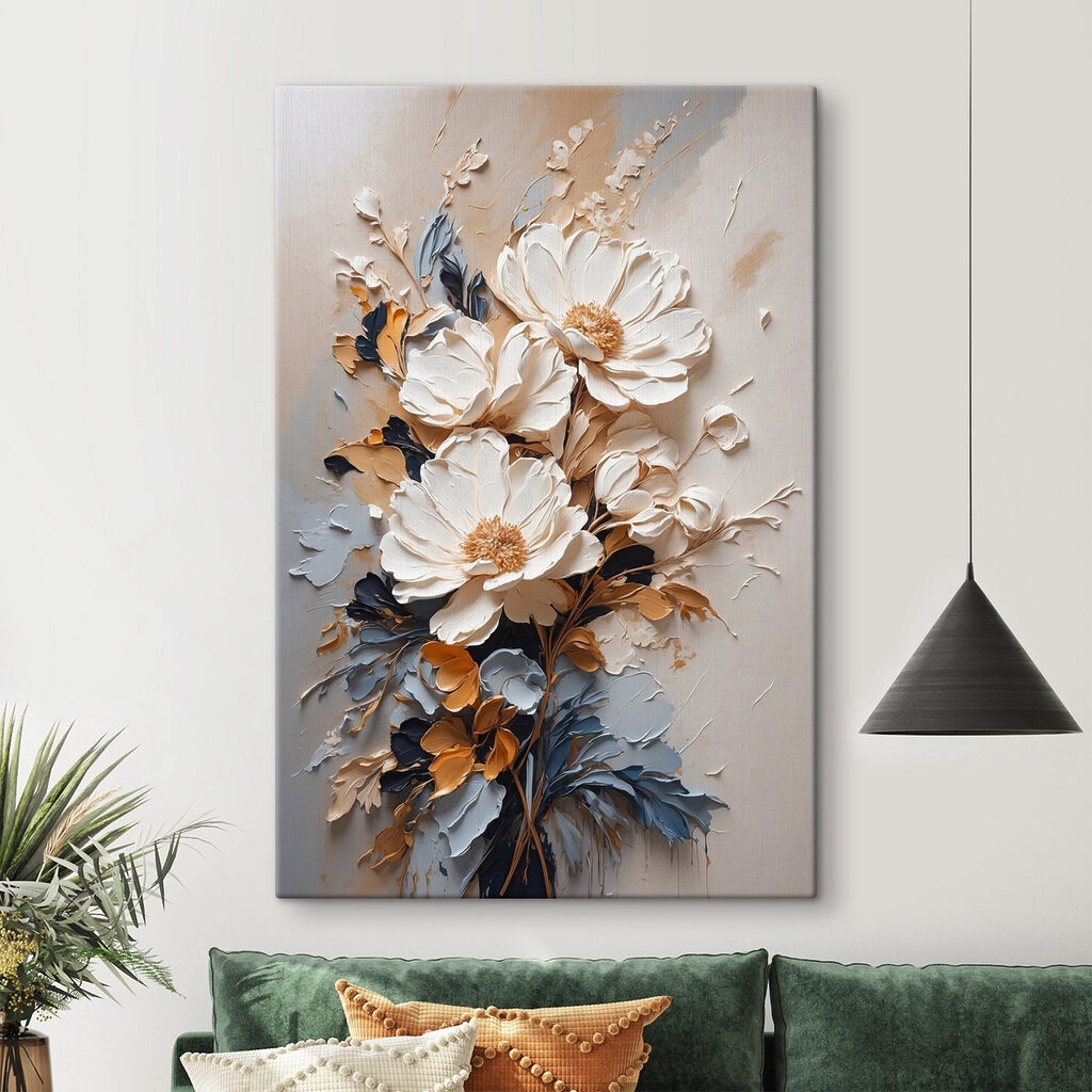 Bloemen in gebroken streken — interieur 4