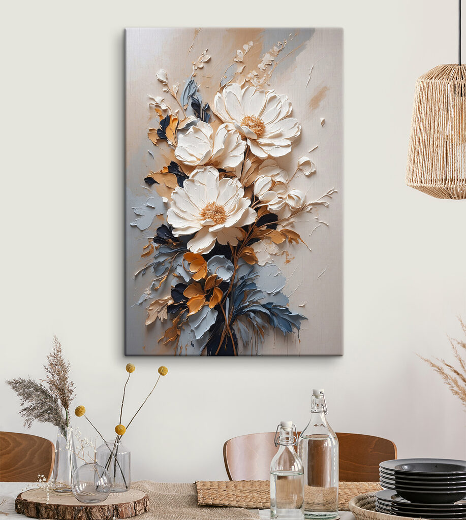 Bloemen in gebroken streken — interieur 1