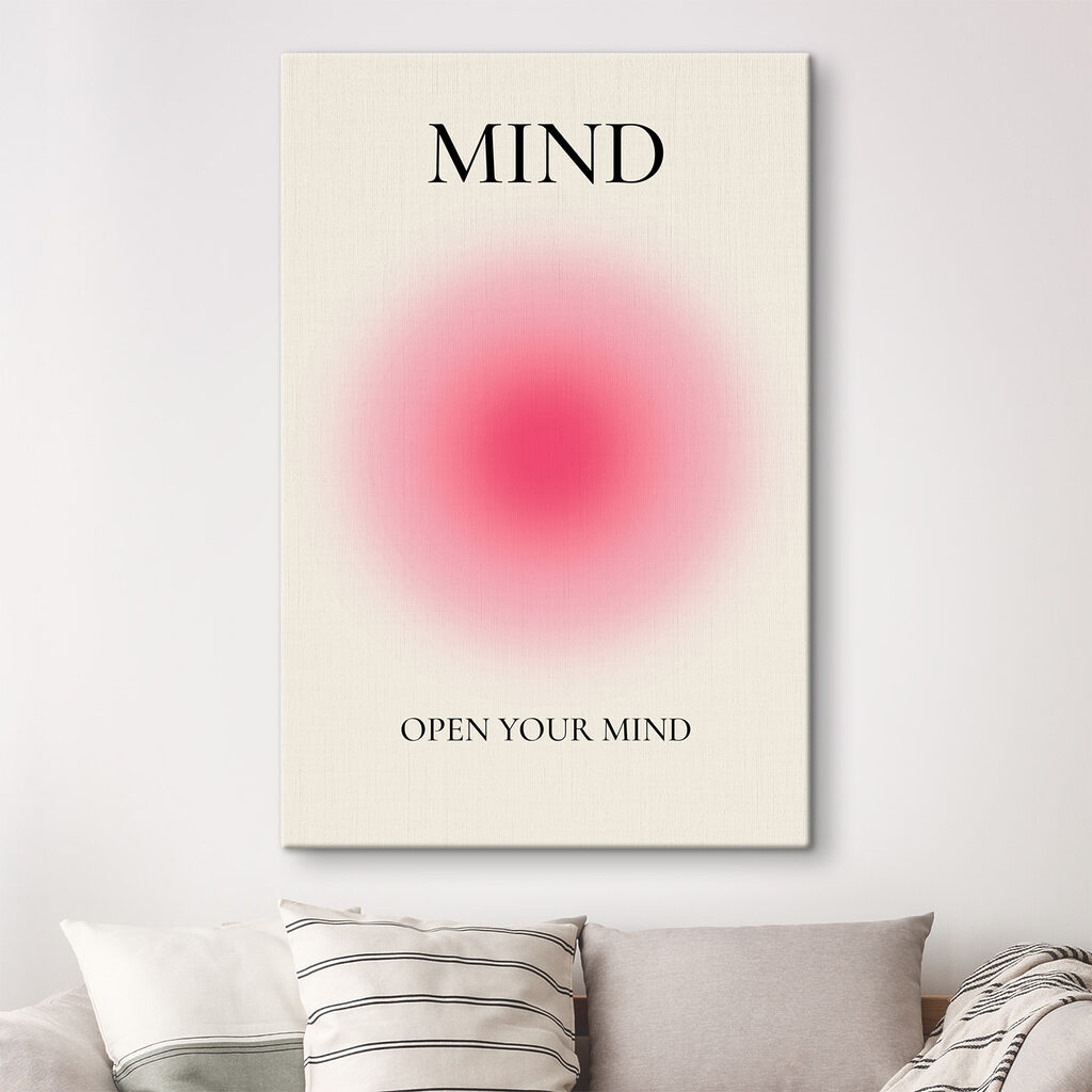 Roze gloed met woorden — interieur 2
