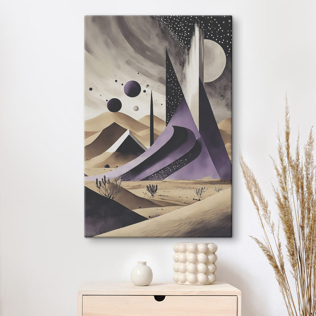 Paarse bergen onder sterren — interieur 2