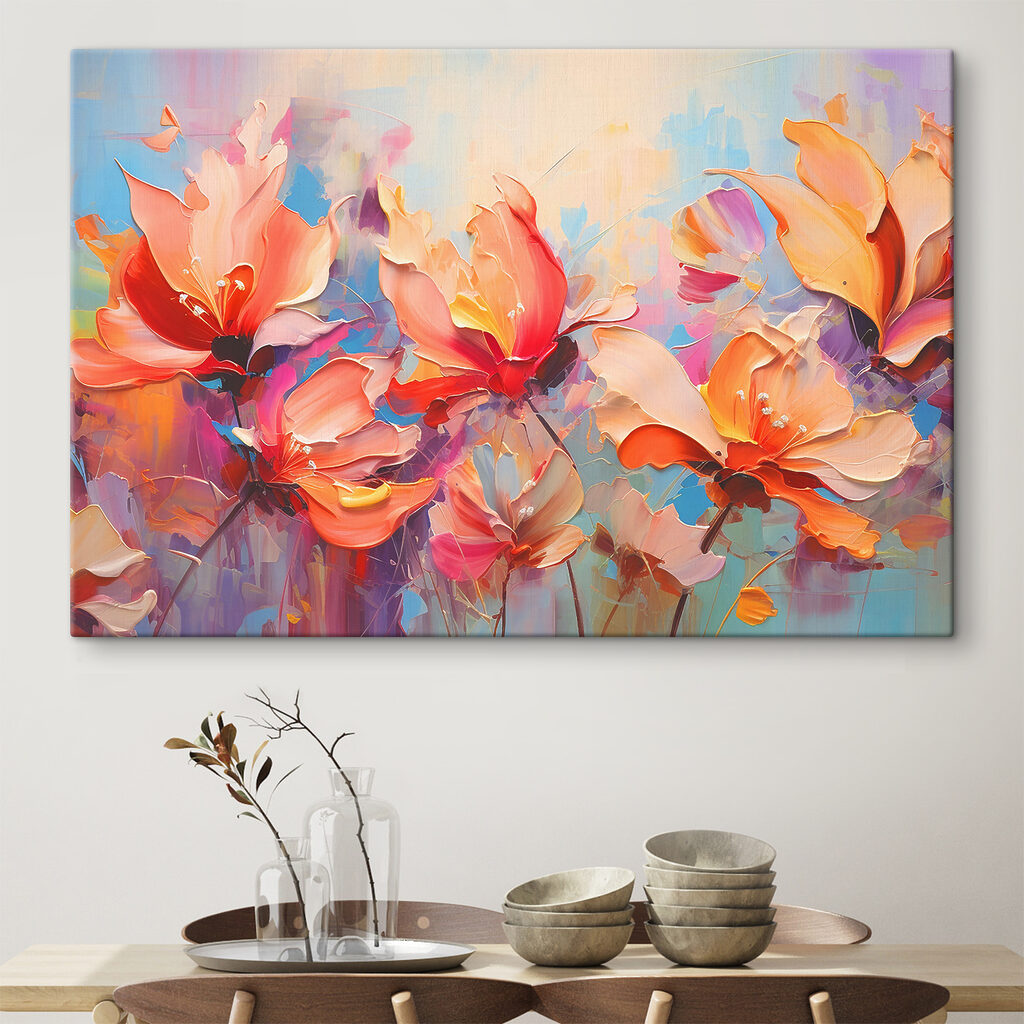 Bloemen vangen de zomer — interieur 1