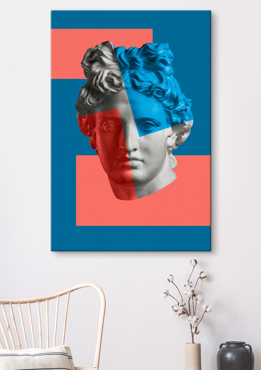 Klassiek gezicht in kleur — interieur 1