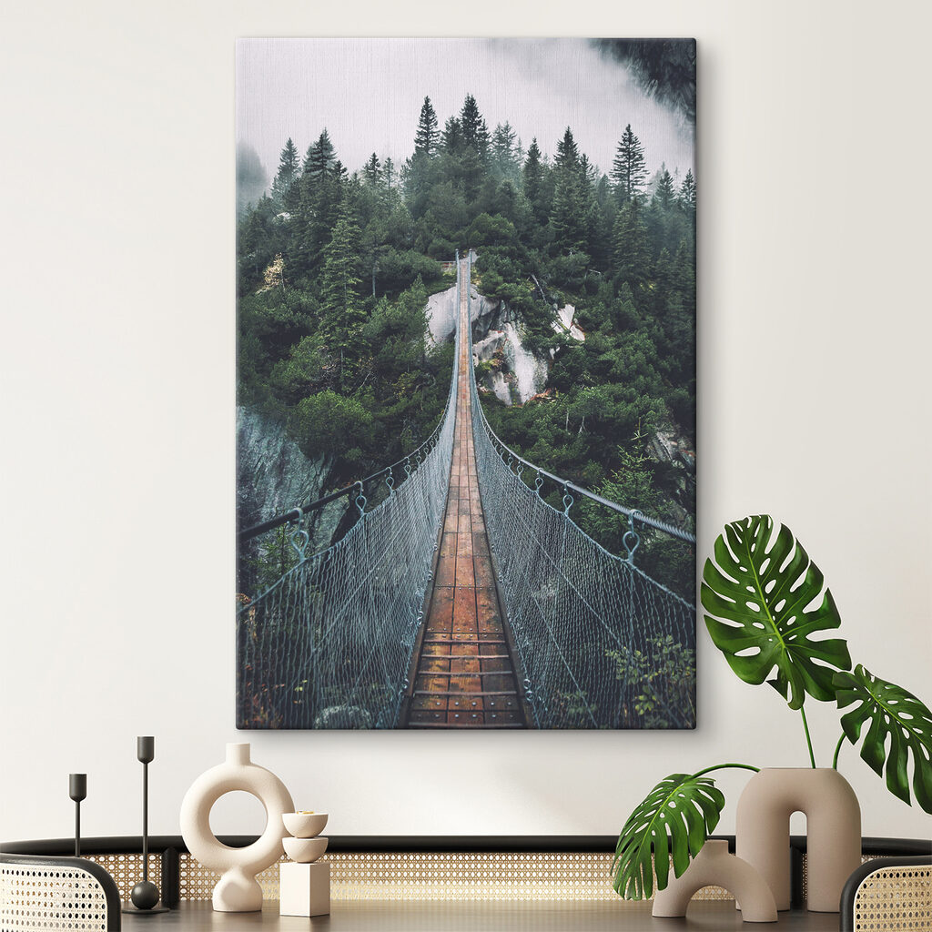 Brug naar het bos — interieur 1