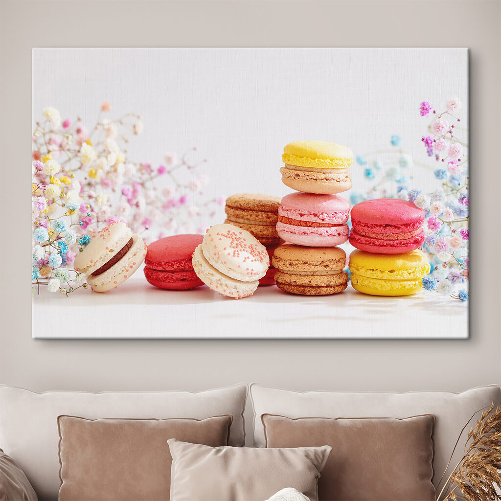 Macarons tussen kleine bloesems — interieur 1