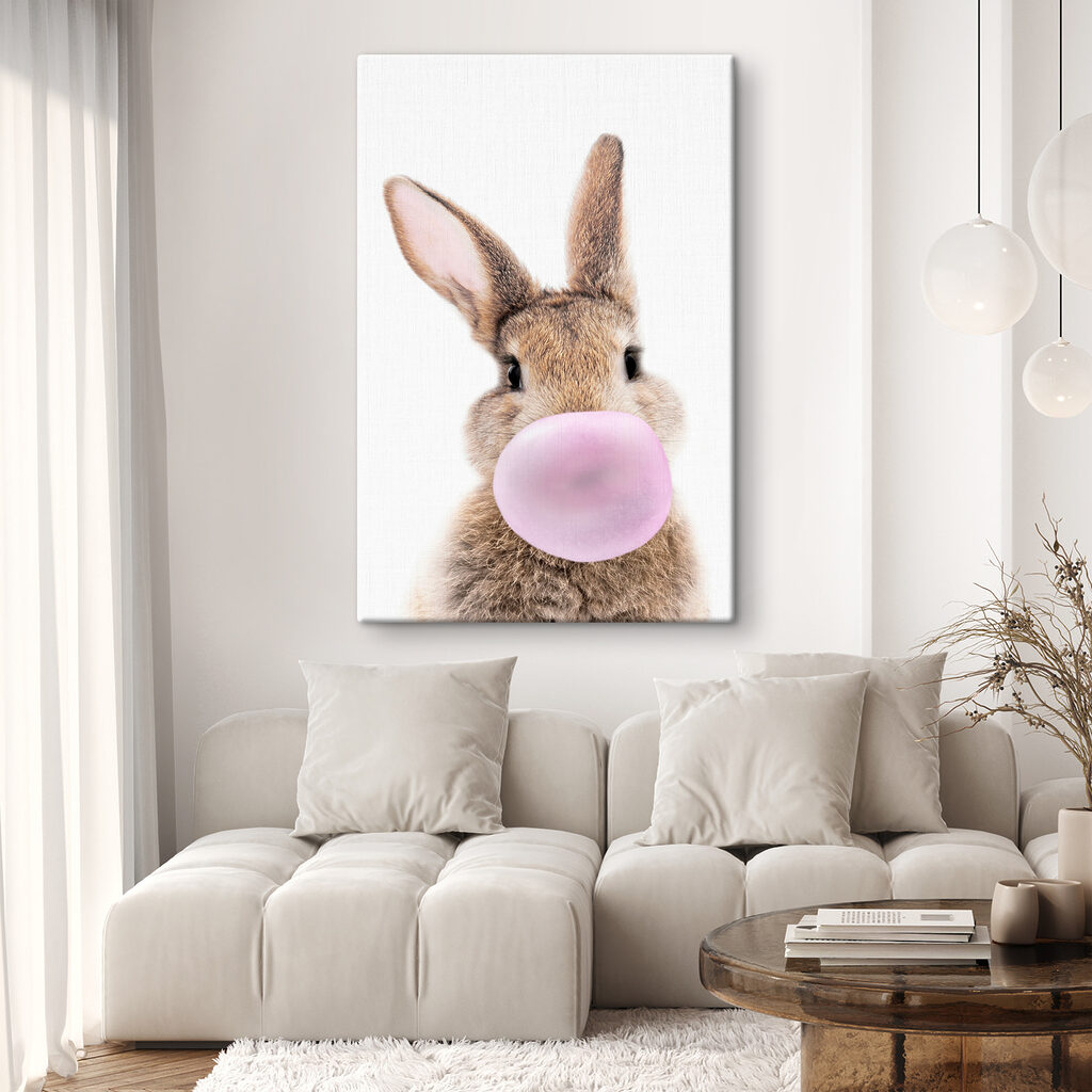 Konijn met een kauwgombubbel — interieur 2