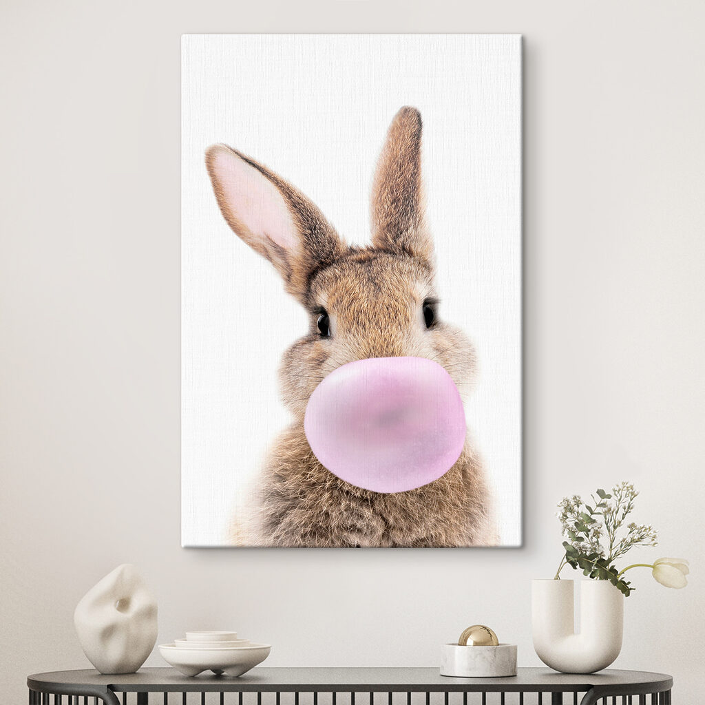 Konijn met een kauwgombubbel — interieur 3