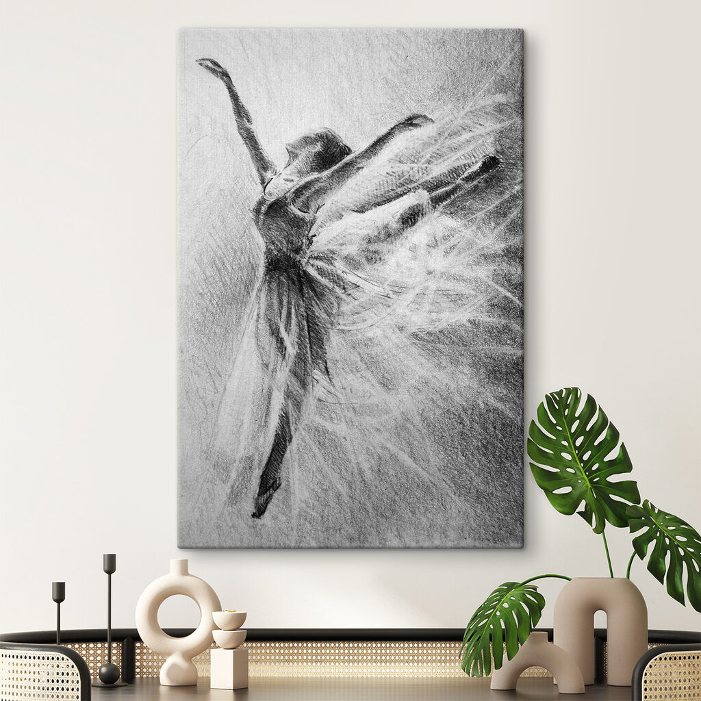 Ballet in fijne grijstinten — interieur 3