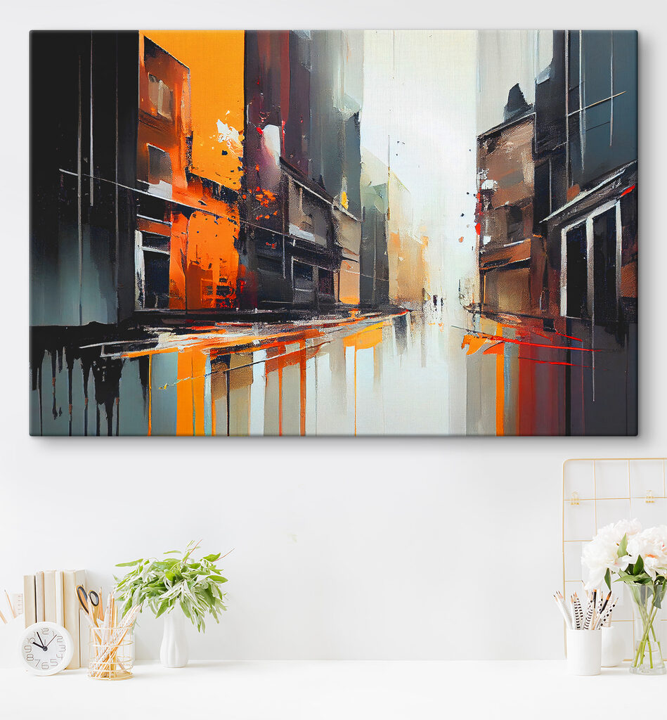 De stad trekt strepen — interieur 1