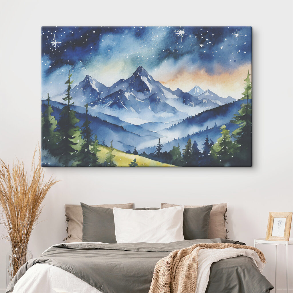 Sterren boven blauwe bergen — interieur 2