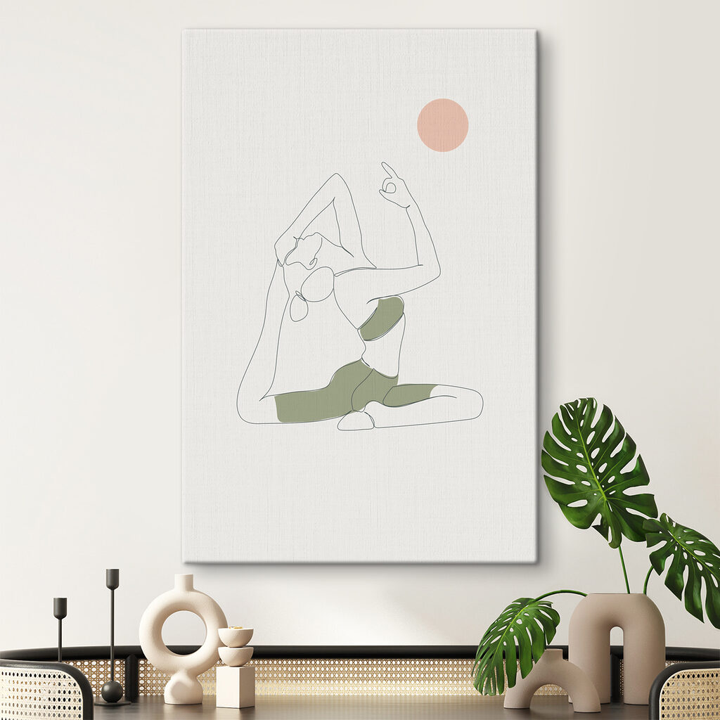 Rekken onder roze zon — interieur 1